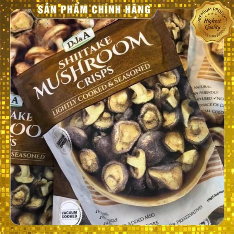 Nấm hương sấy giòn DJ&amp;A tốt cho sức khoẻ - thích hợp giảm cân, KETO - DJ&amp;A skitake mushroom crisps