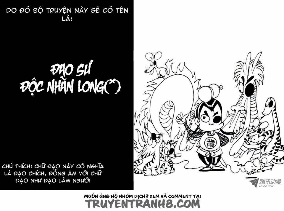 đạo sư độc nhãn long chapter 1 9