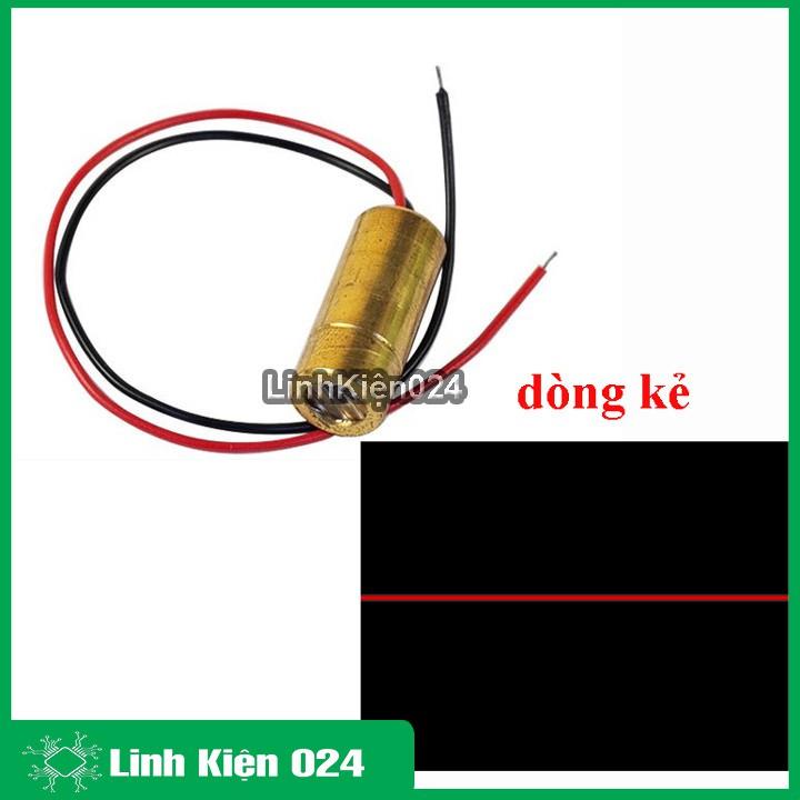 Đầu Phát Laze 9mm 3V 5mW Sáng Đỏ