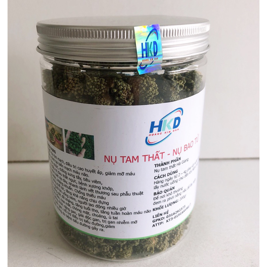 Trà nụ hoa tam thất - Loại cao cấp không cộng - Hủ 500gr