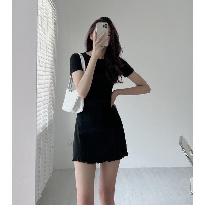 VÁY DÍP BỔ MẢNH BÈO GẤU