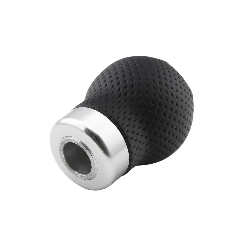 5 Speed Universal Car PU Leather Manual Gear Stick Knob Shifter Lever