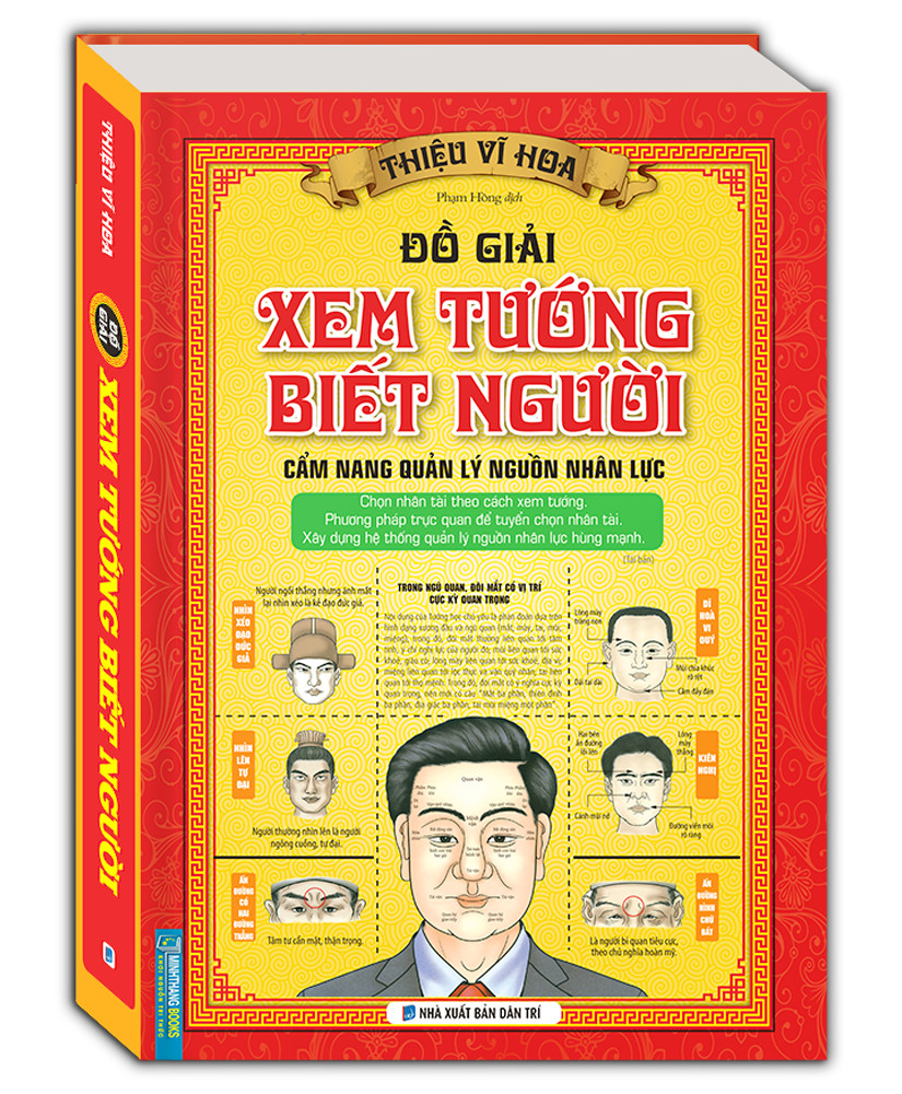 Đồ giải xem tướng biết người (cẩm nang quản lý nguồn nhân lực) bìa cứng