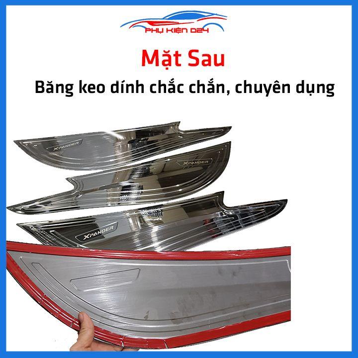 Bộ ốp tapli Xpander 2018-2019-2020-2021-2022 vân Titan chống xước va đập khi mở cửa và làm đẹp xe