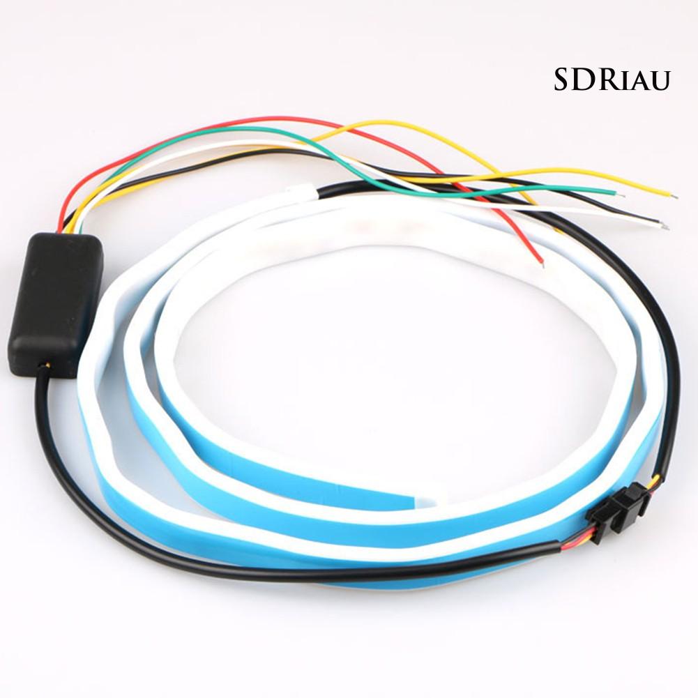 FLEXIBLE Dải Đèn Led 120cm Chống Thấm Nước Cho Xe Hơi