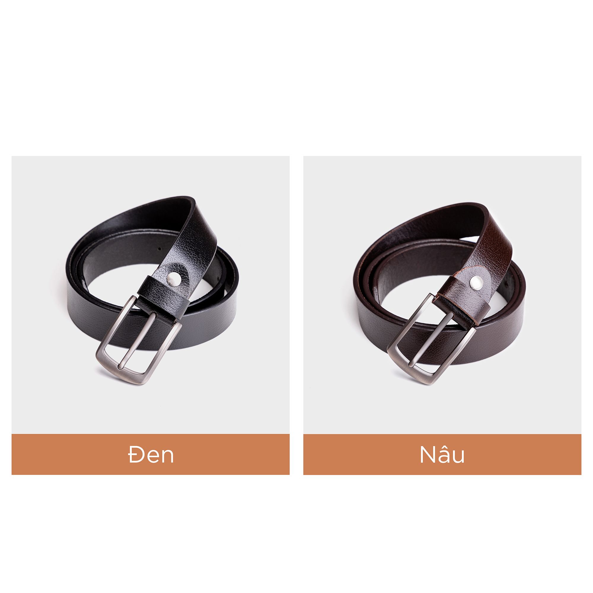 Thắt lưng nam - Dây nịt nam TRITA RTL039 chất liệu da thật cao cấp