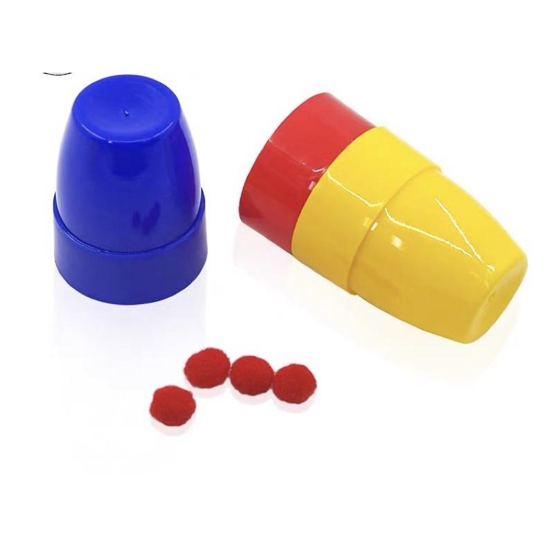 ĐỒ CHƠI ẢO THUẬT - BÓNG XUYÊN CỐC - CUP AND BALL MAGIC