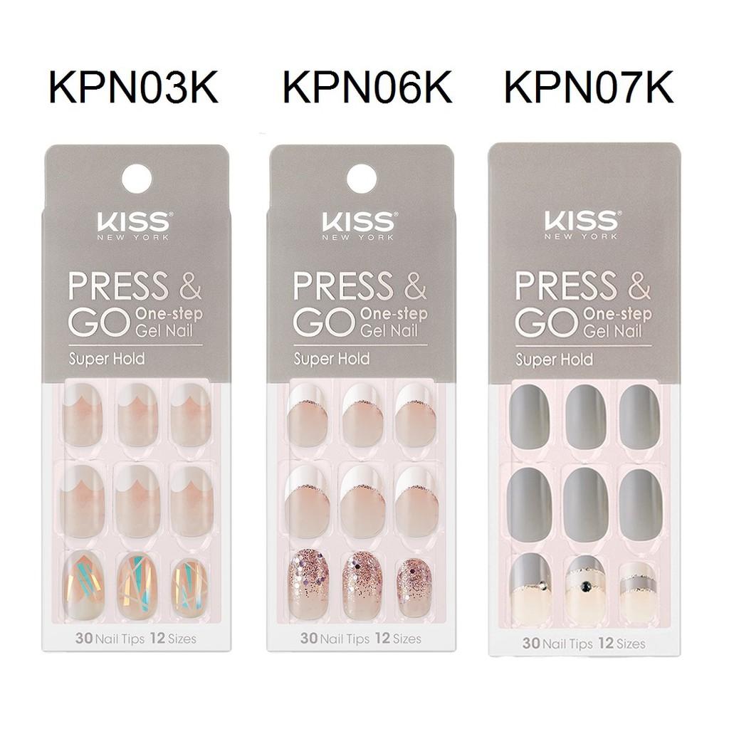 Móng Tay Gel Tự Dán Press &amp; Go Kiss New York Nail Box