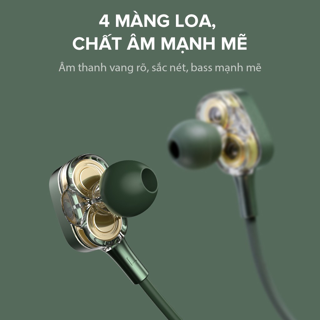 Tai Nghe Bluetooth Đeo Cổ Thể Thao VIVAN Liberty-N100 - Hàng Chính Hãng