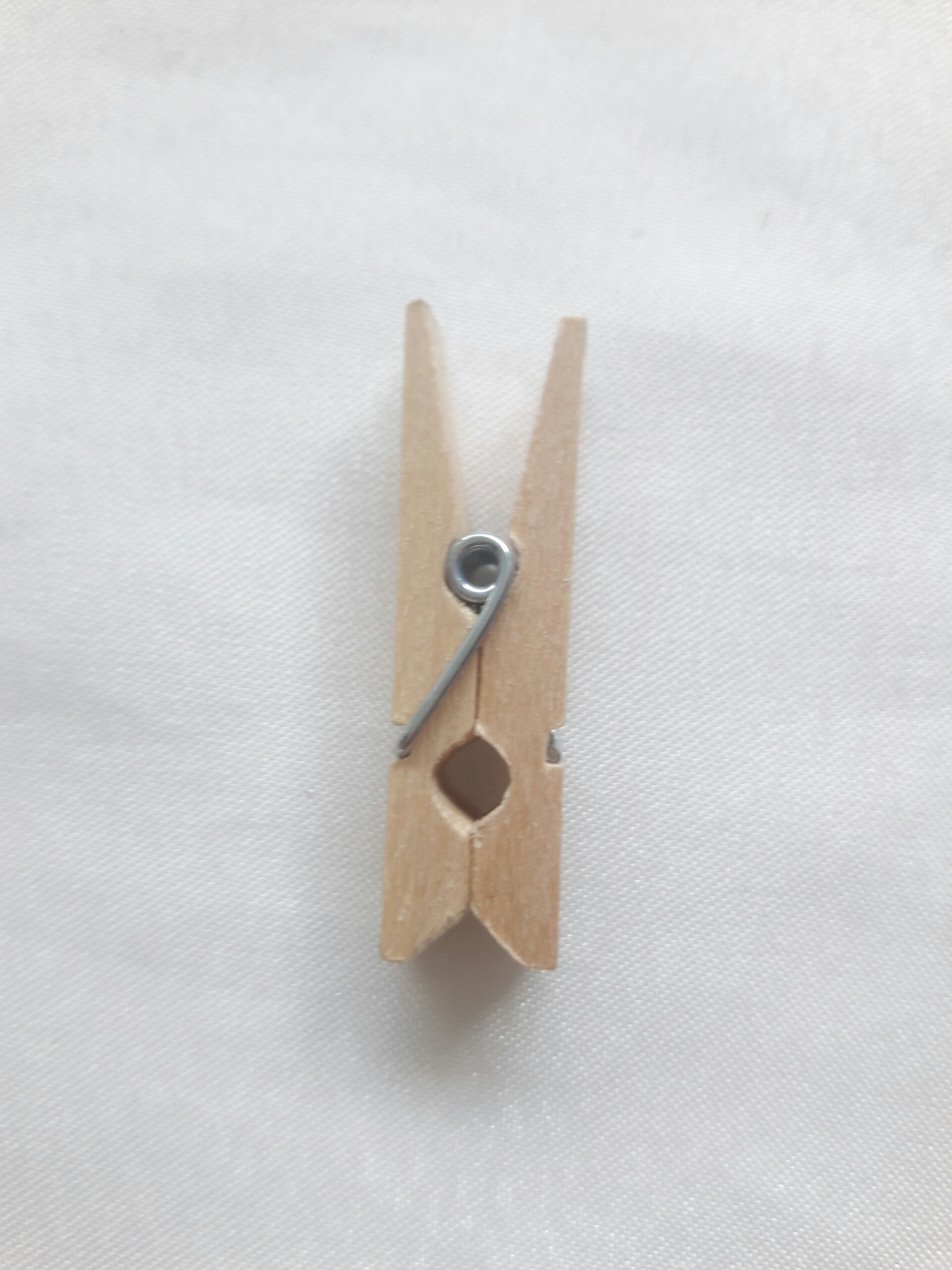 Set 10 cái kẹp gỗ màu gỗ tự nhiên kích thước 3x0.4cm