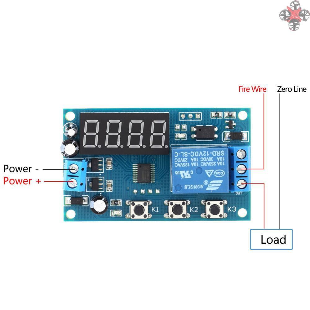 Mô Đun Hẹn Giờ Dc 12v Đa Chức Năng