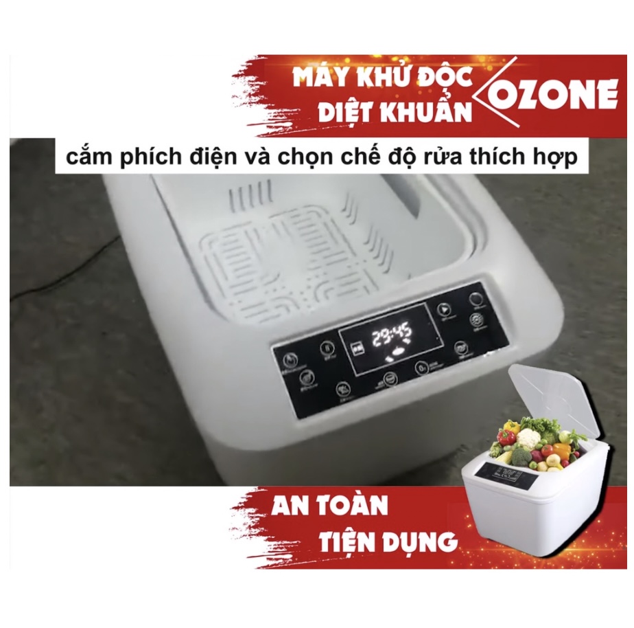 Máy Rửa Rau Quả Thực Phẩm gia đình - giữ gìn sức khỏe hiệu quả