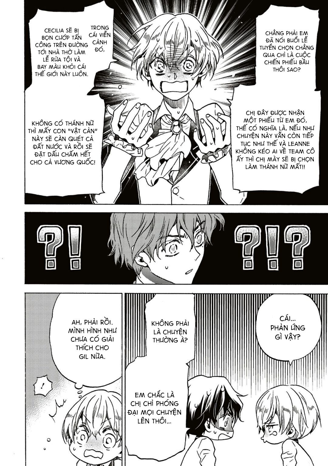 kẻ phản diện, cecilia silvie, không muốn chết, thế nên cô đã cải nam trang chapter 2.1 6