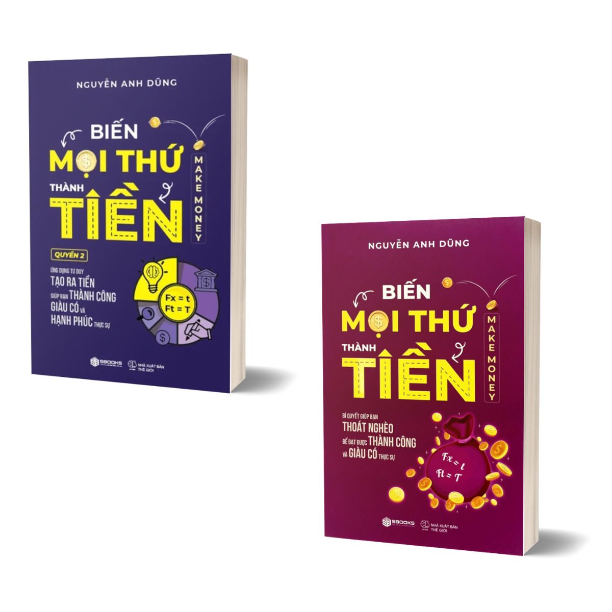 Combo Biến Mọi Thứ Thành Tiền (Bộ 2 Quyển)