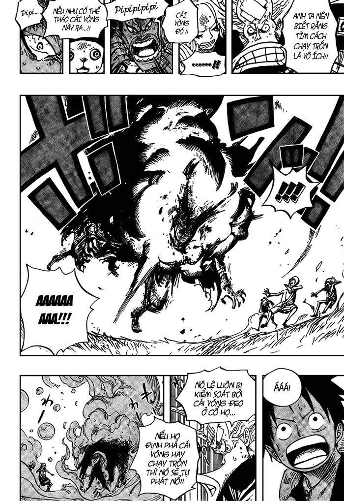 đảo hải tặc - one piece chapter 497 16