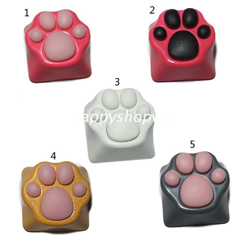 HSV Customized ABS Silicone Kitty Paw Artisan Cat Paws Pad Keyboard keyCaps Cute Cap