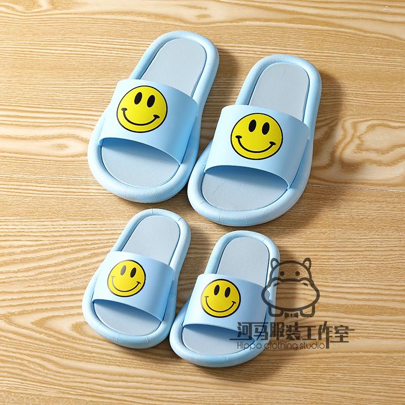 Dép bé trai đi mưa chống trượt mặt cười