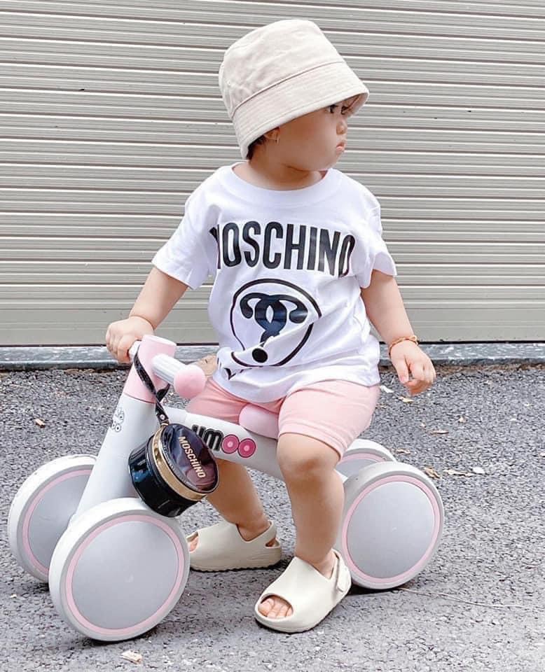 SET 3 ÁO PHÔNG COTTON TRẺ EM HỌA TIẾT GẤU XINH MỀM MỊN THOÁNG MÁT THỜI TRANG