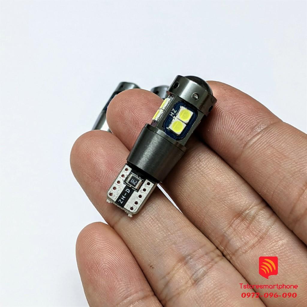 LED T10 CHIP CREE 3030 10SMD cho ô tô xe máy