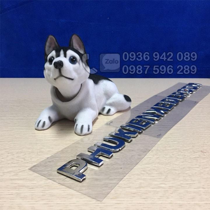 Chó Husky lắc lư dành cho xe hơi