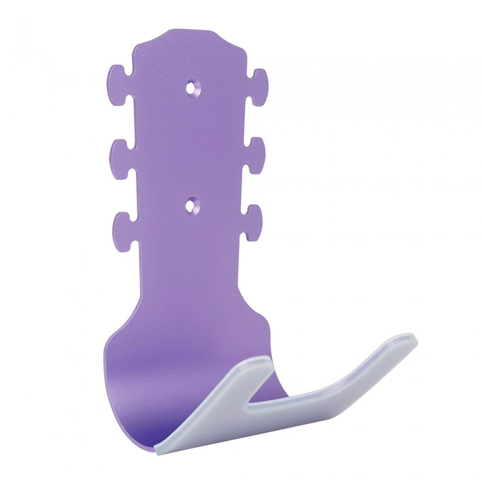 Ukulele Wall Mount Stand, Guitar Wall Mount Hanger with Screws, Guitar Rack for Acoustic and Electric Guitars Bass String Instruments Mandolin