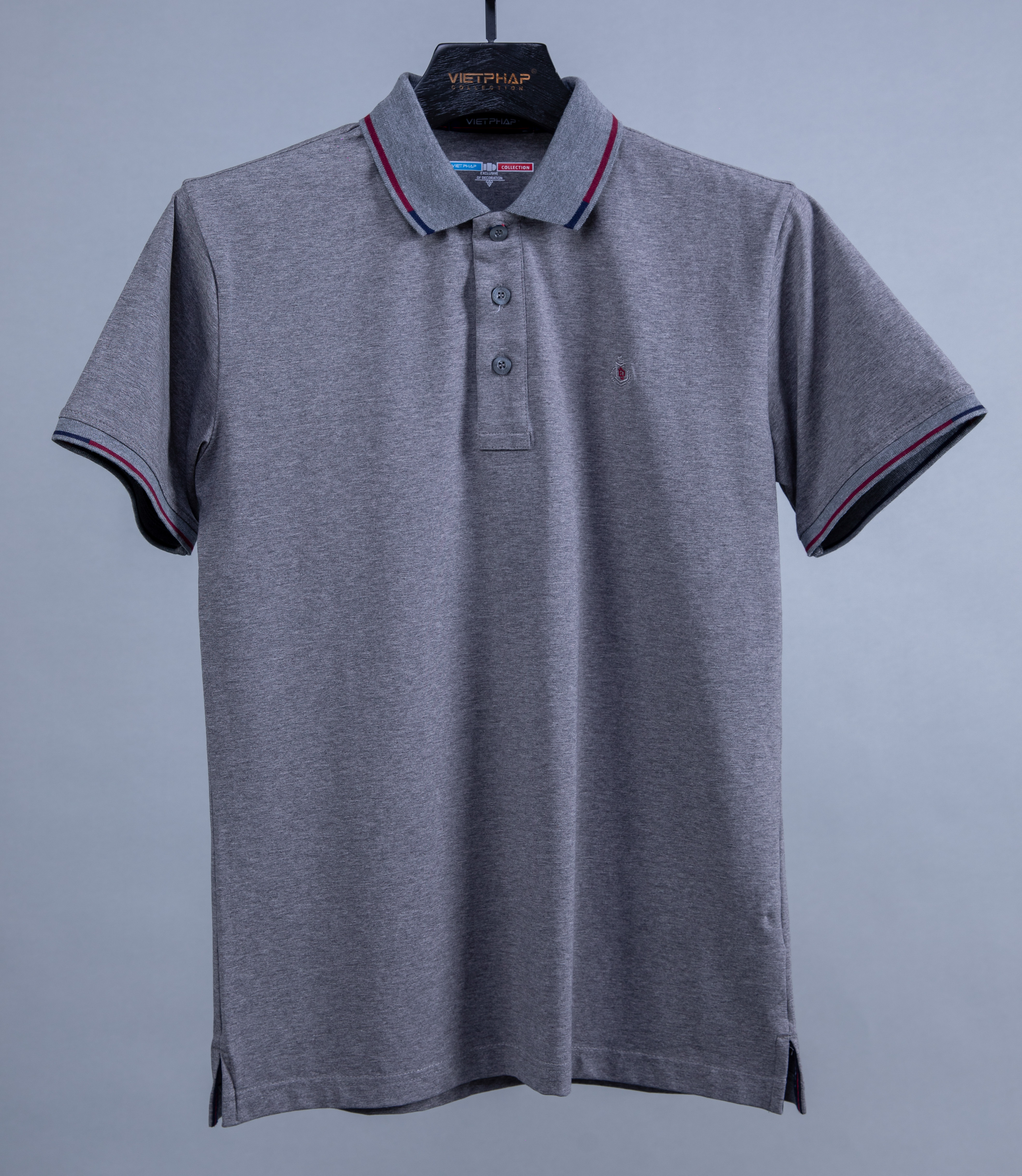 Áo Thun 4 Chiều Màu Cao Cấp VIỆT PHÁP / Form Luxury - Chất liệu cotton co dãn và thấm hút mồ hôi tốt 9904