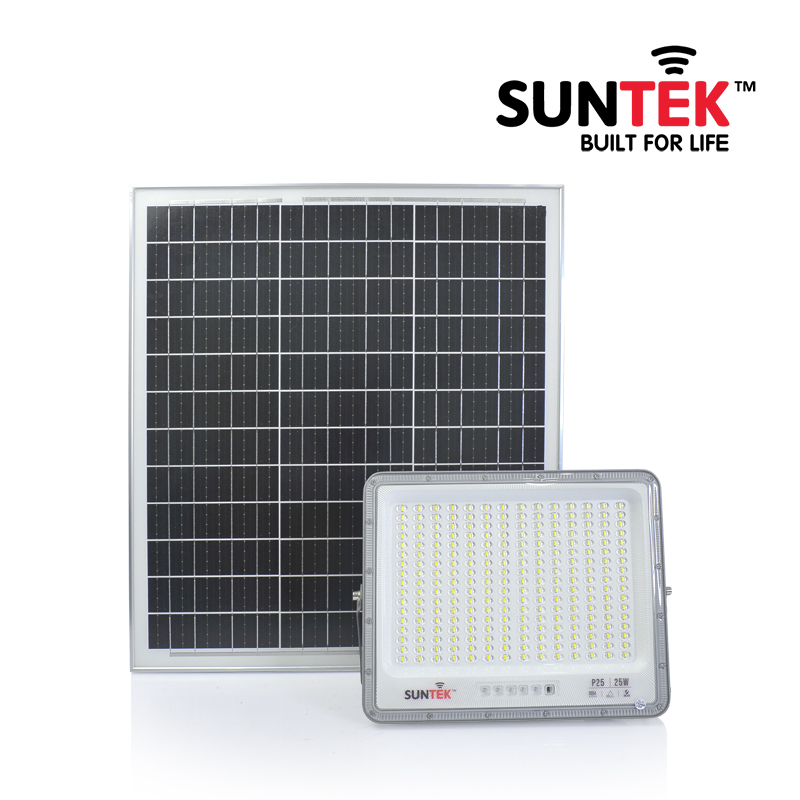 Đèn Pha Cao Áp Năng Lượng Mặt Trời SUNTEK P25 - Hàng Chính Hãng - Bảo hành 3 năm 1 đổi 1