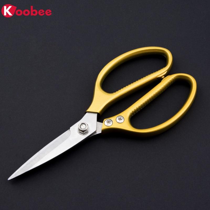 Kéo cắt gà vịt cao cấp Kitchen Scissors Inox 100% - Lưỡi dao sắc bén bền đẹp KooBee