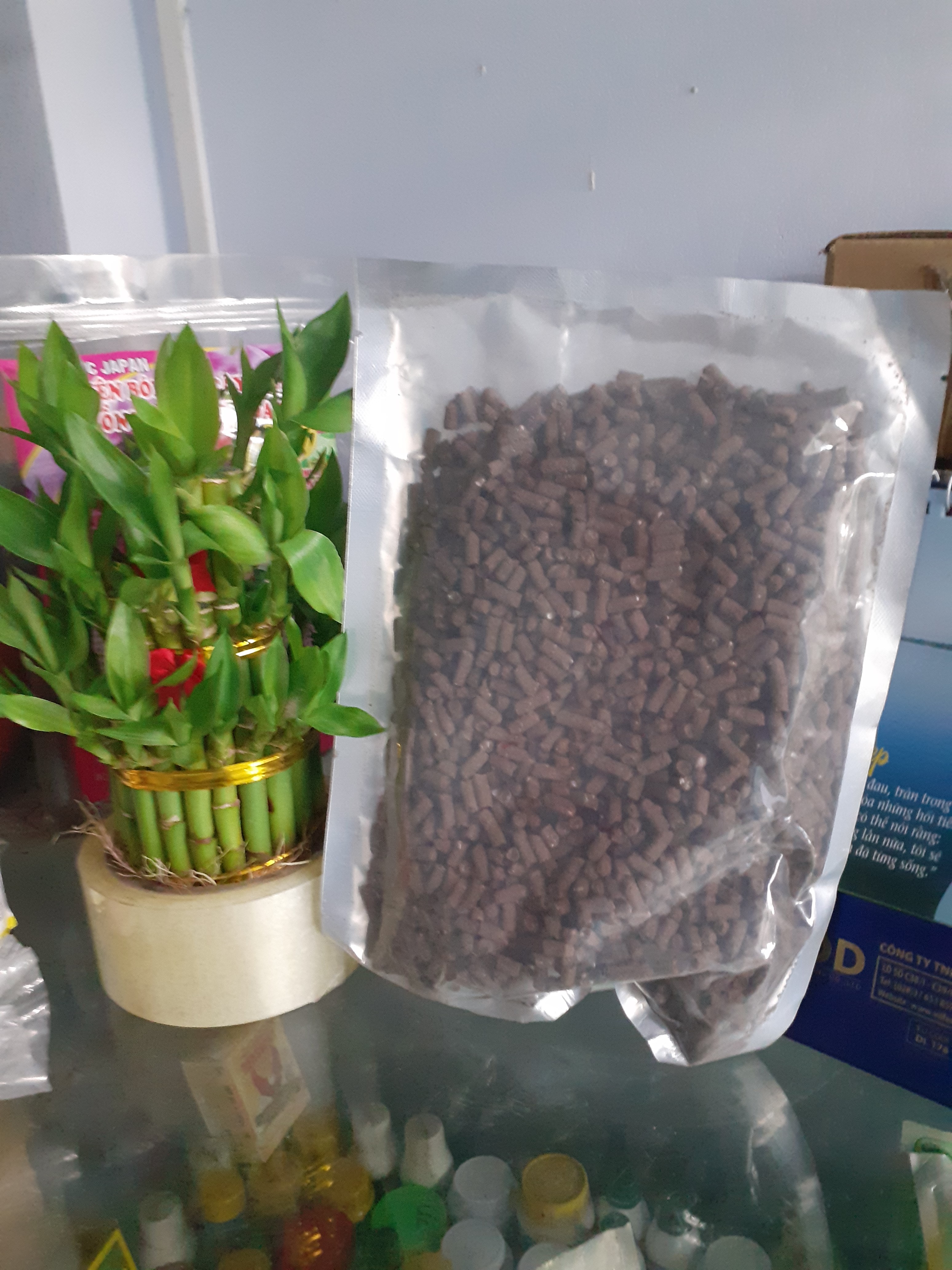 Phân hữu cơ cho rau hữu cơ .