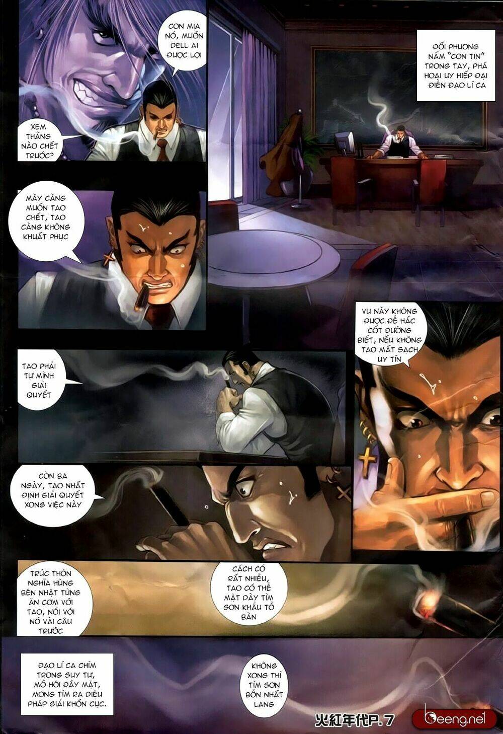 hỏa hồng niên đại hắc cốt đường chapter 180 4