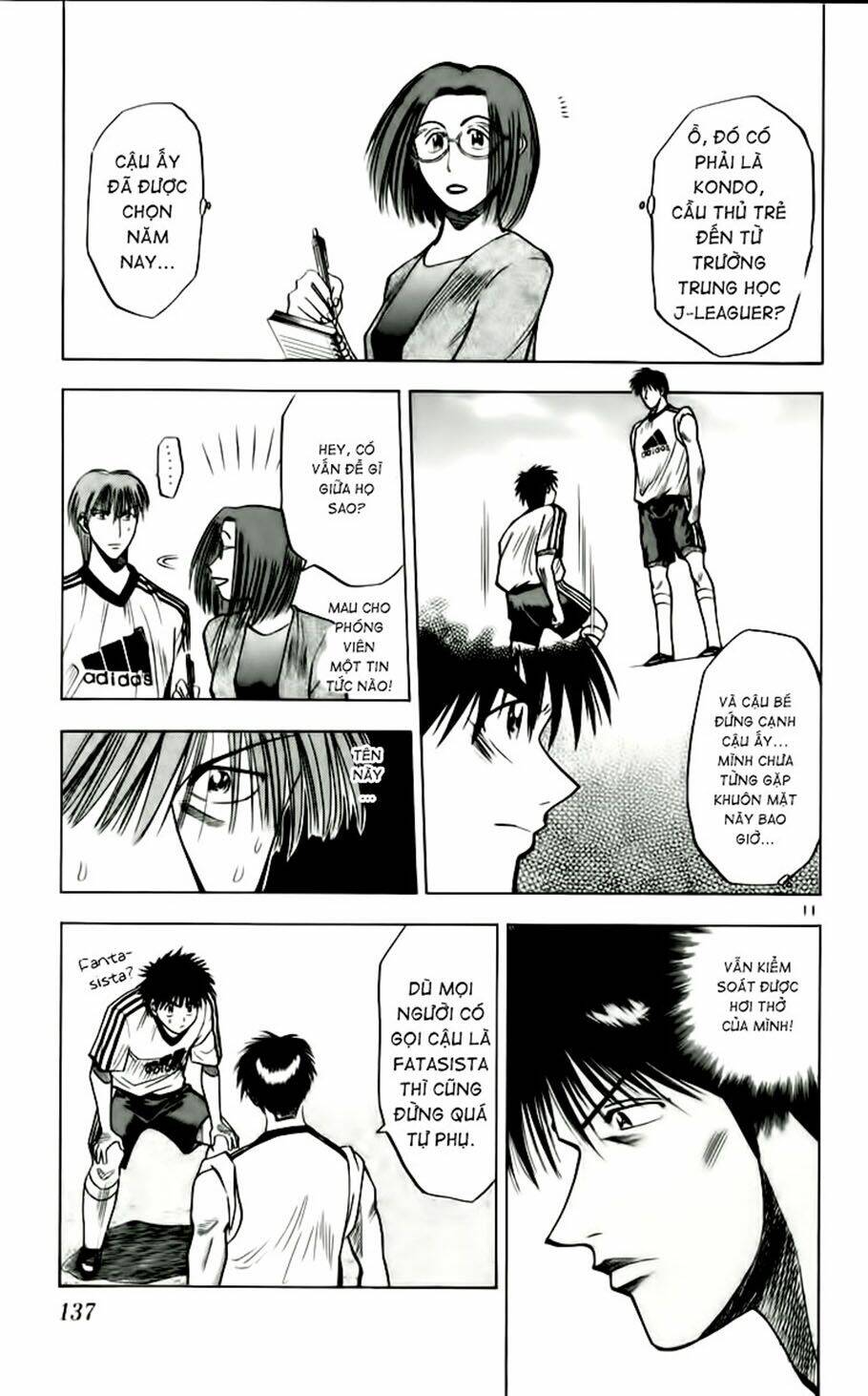 vũ điệu trên sân cỏ - fantasista chapter 51 11