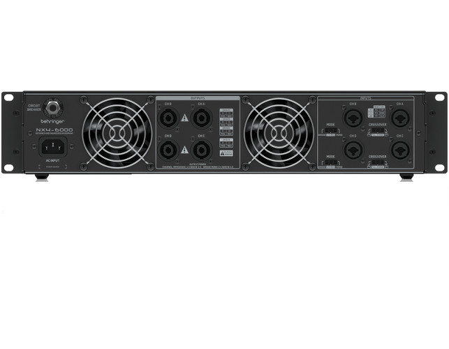 Power Amplifiers Behringer NX4-6000- Hàng chính hãng