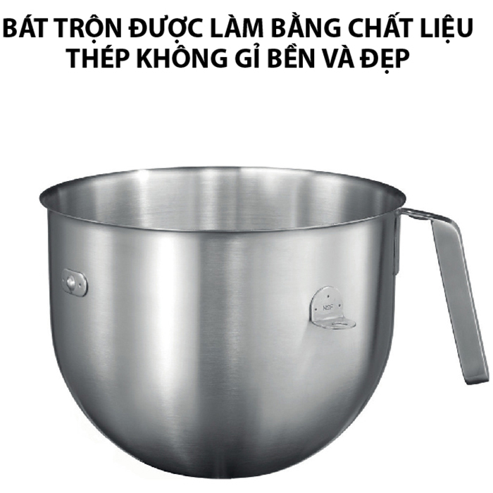 Máy Trộn Bát Nâng Chuyên Nghiệp KitchenAid 5KSM7990XEER (6.9L) - Đỏ - Hàng Chính Hãng