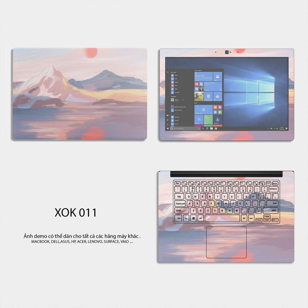 Decal Dán Laptop Theo Yêu Cầu - Skin Latptop Theo Chuẩn Model Từng Máy