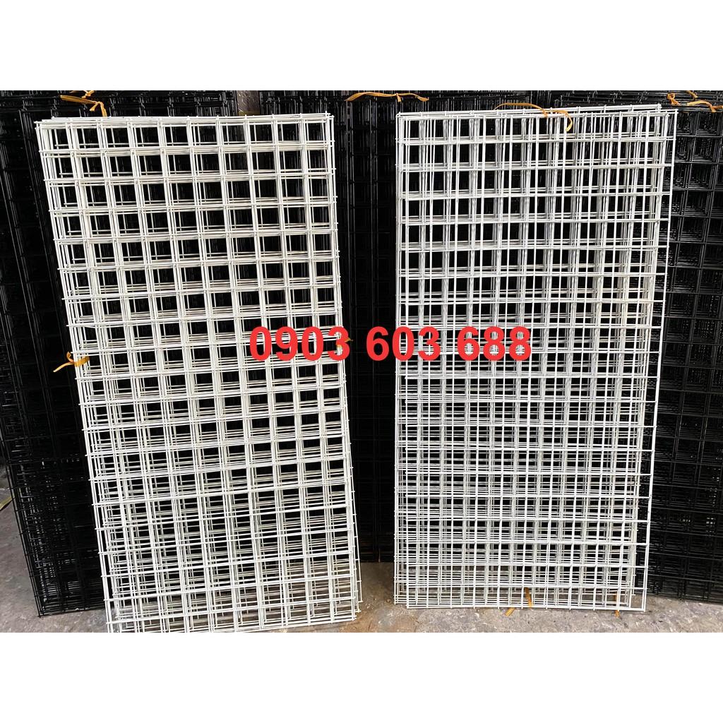 5 tấm lưới sắt treo đồ sơn tĩnh điện 50x100cm