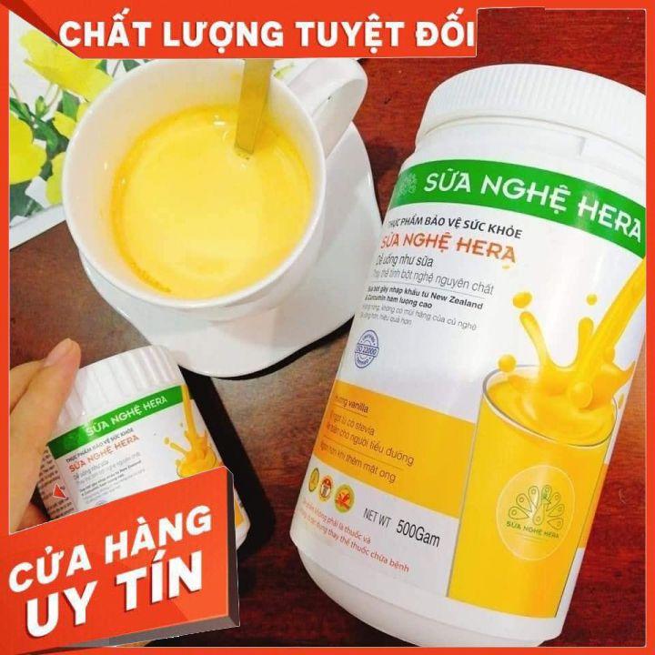 Combo 3 hộp Sữa Nghệ 500g - Hỗ trợ điều trị ĐAU DẠ DÀY, Tốt cho phụ nữ sau sinh và làm đẹp da