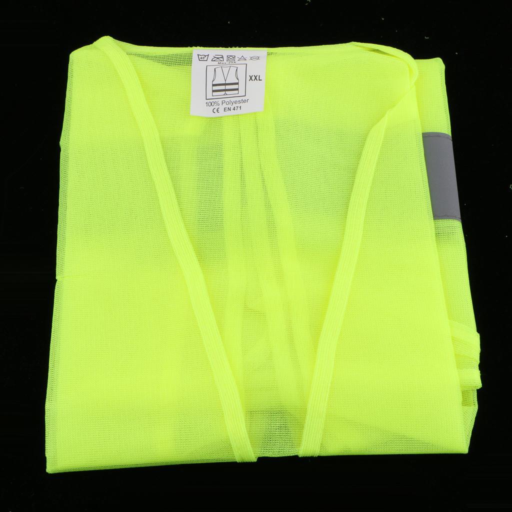 High Visibility Neon  Vest  Reflective Jacket Universal