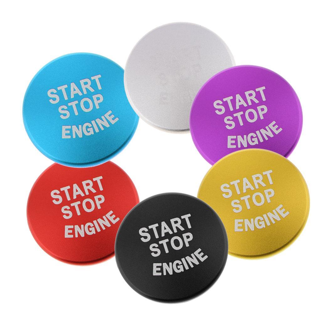 3-5pack Start Stop Engine Button Switch Cover For BMW F30 F20 F32 X1 F48 F45 Red