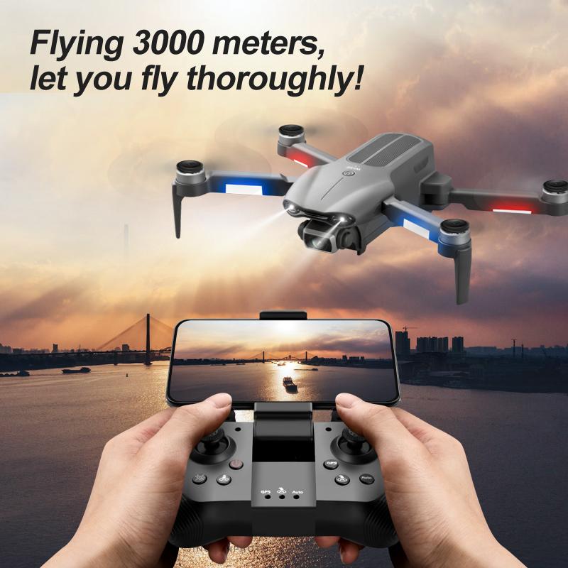 4drc mới F9 GPS DRONE 6K Camera HD kép HD Chuyên nghiệp chụp ảnh trên không