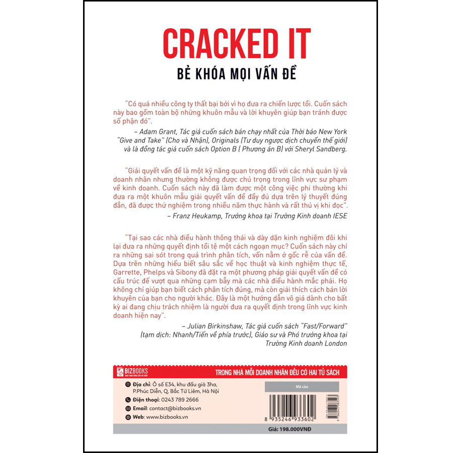 Cracked It: Bẻ khóa mọi vấn đề