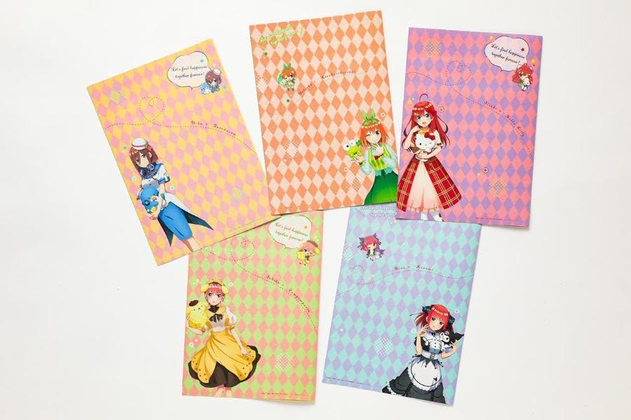 Sách ngoại văn: "The Quintessential Quintuplets" x Sanrio Memorial Clear Folder Book (Japanese Edition)
