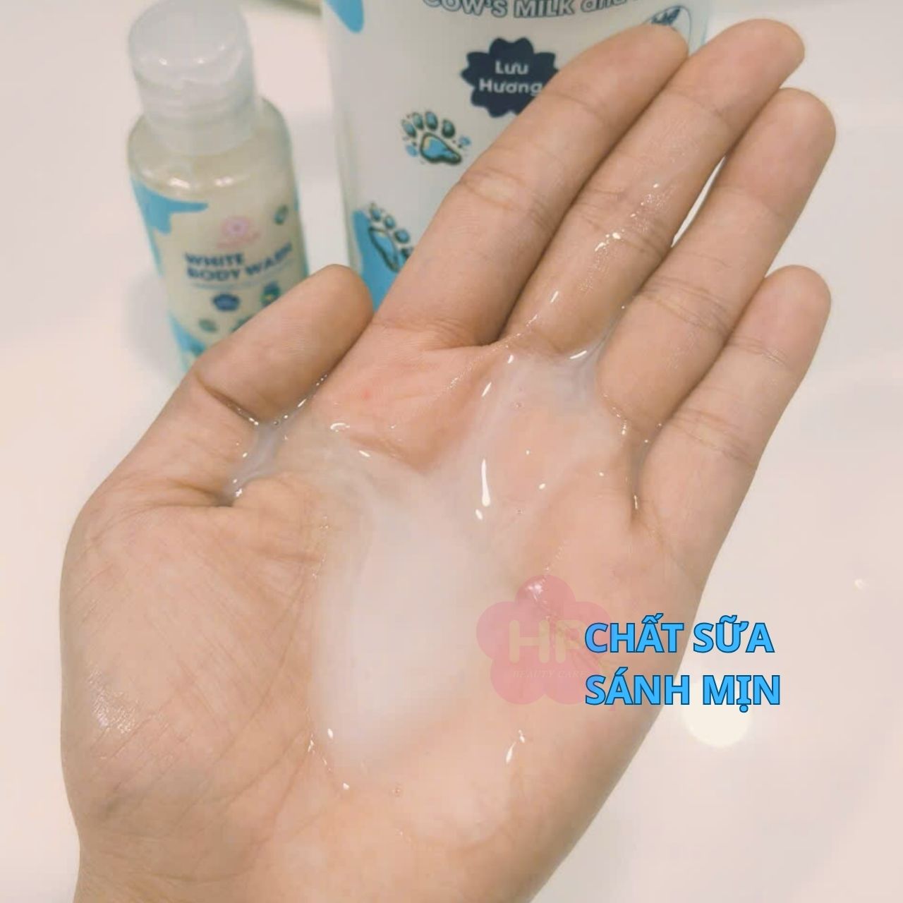 Sữa Tắm Trắng Sáng Da Sữa Bò Tươi Avatar White Body Wash 50mL