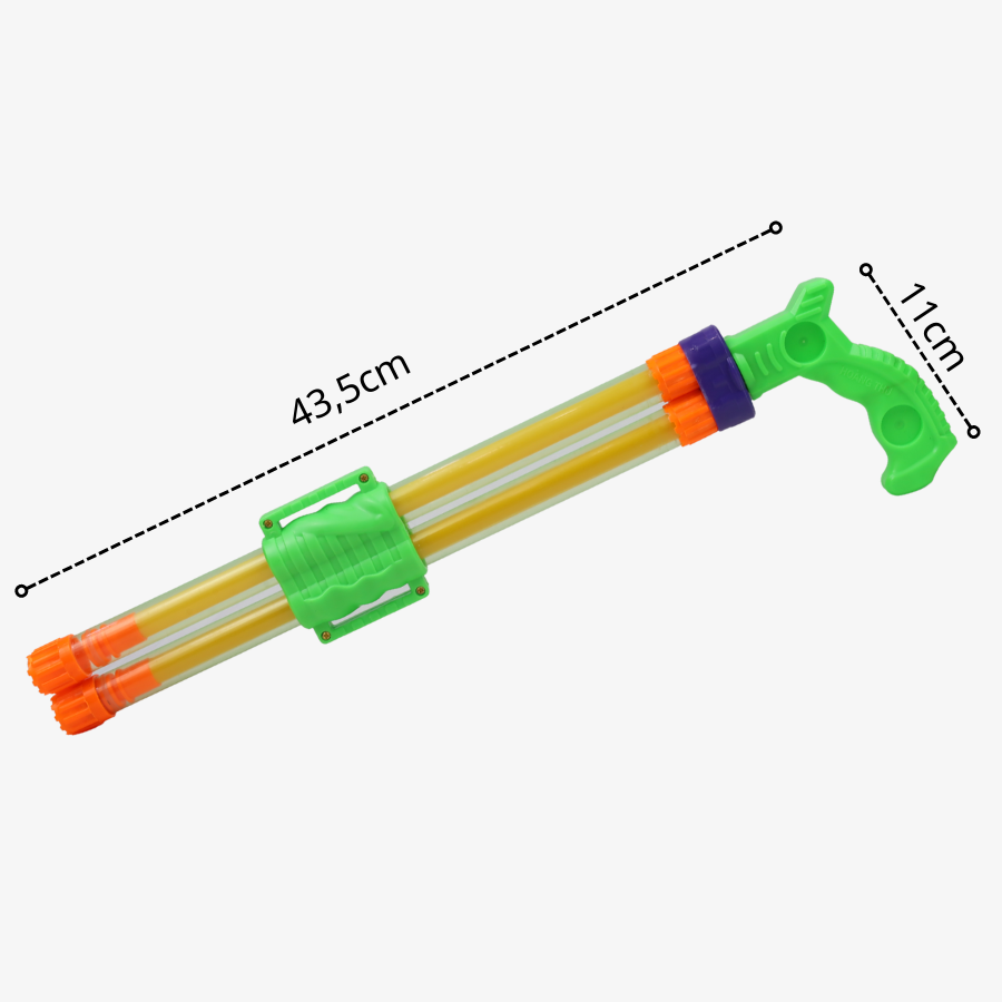 Đồ chơi phun nước 2 nòng HT7657 cải tiến 2022