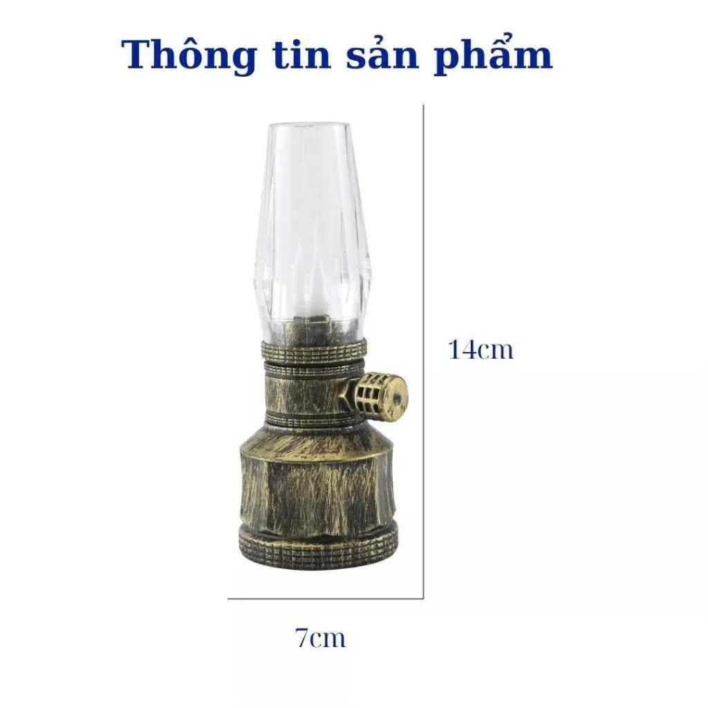 Đèn Thờ cổ điển - dùng pin thiết kế cổ điển trang trí dùng làm đèn thờ - giao mầu ngẫu nhiên - đồng