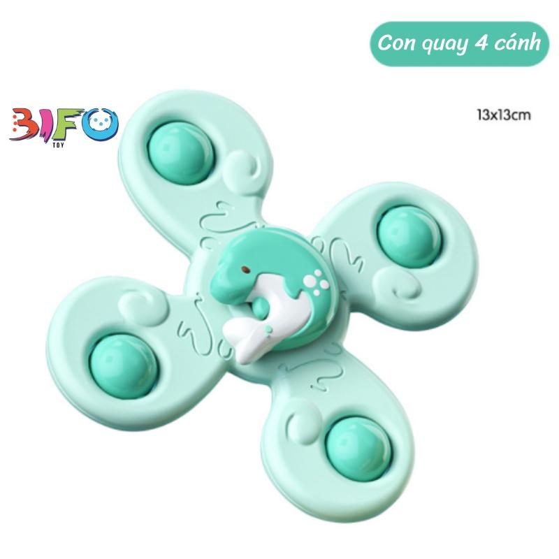 Con quay đồ chơi Spinner kiểu dáng hoạt hình vui nhộn cho bé yêu