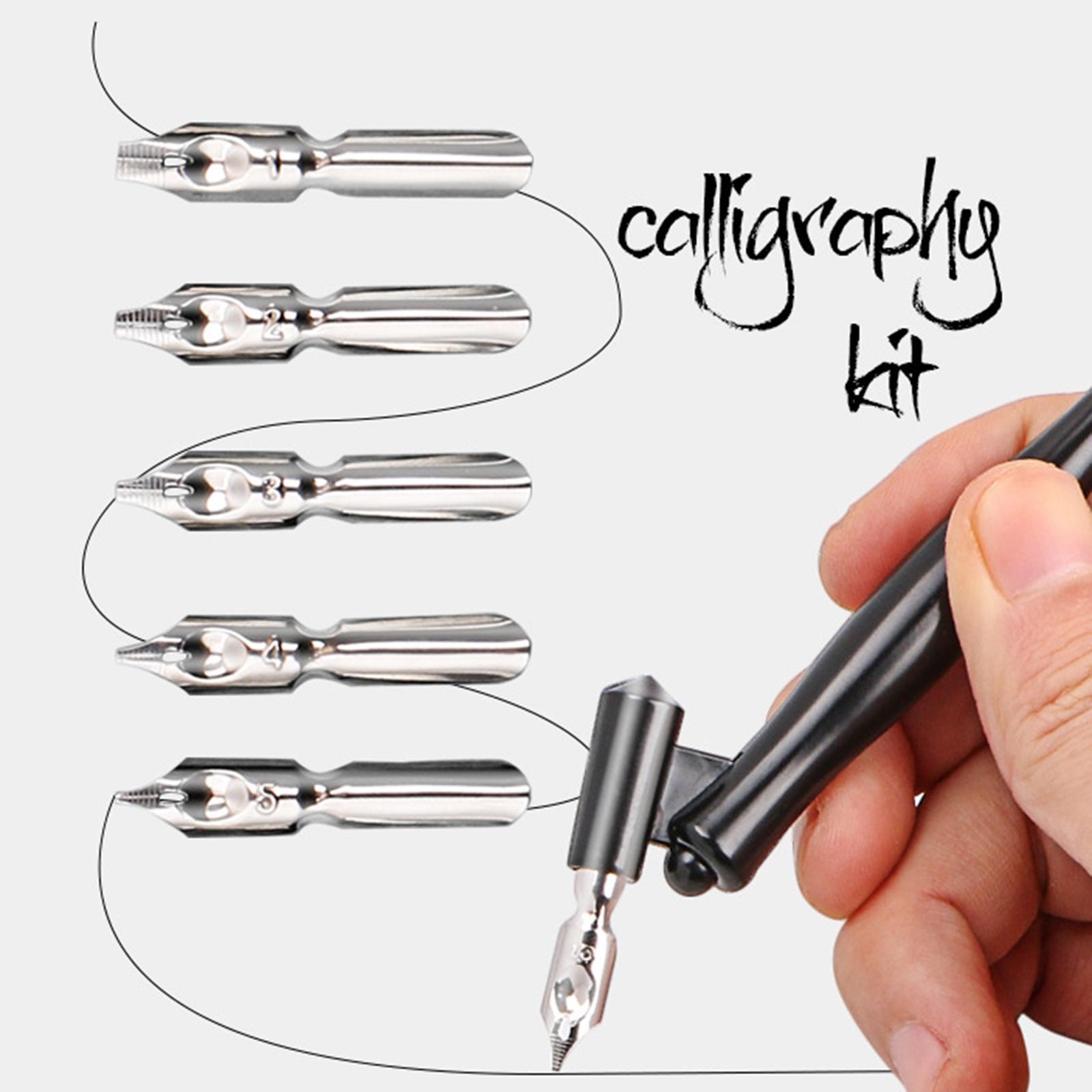 Pen Nibs Calligraphy Writing Cartoon Comic Drawing Dip Holder Supplies