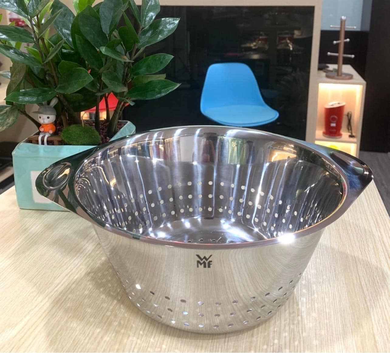 Rổ inox WMF Seiher Gourmet 24 cm Hàng Chính Hãng