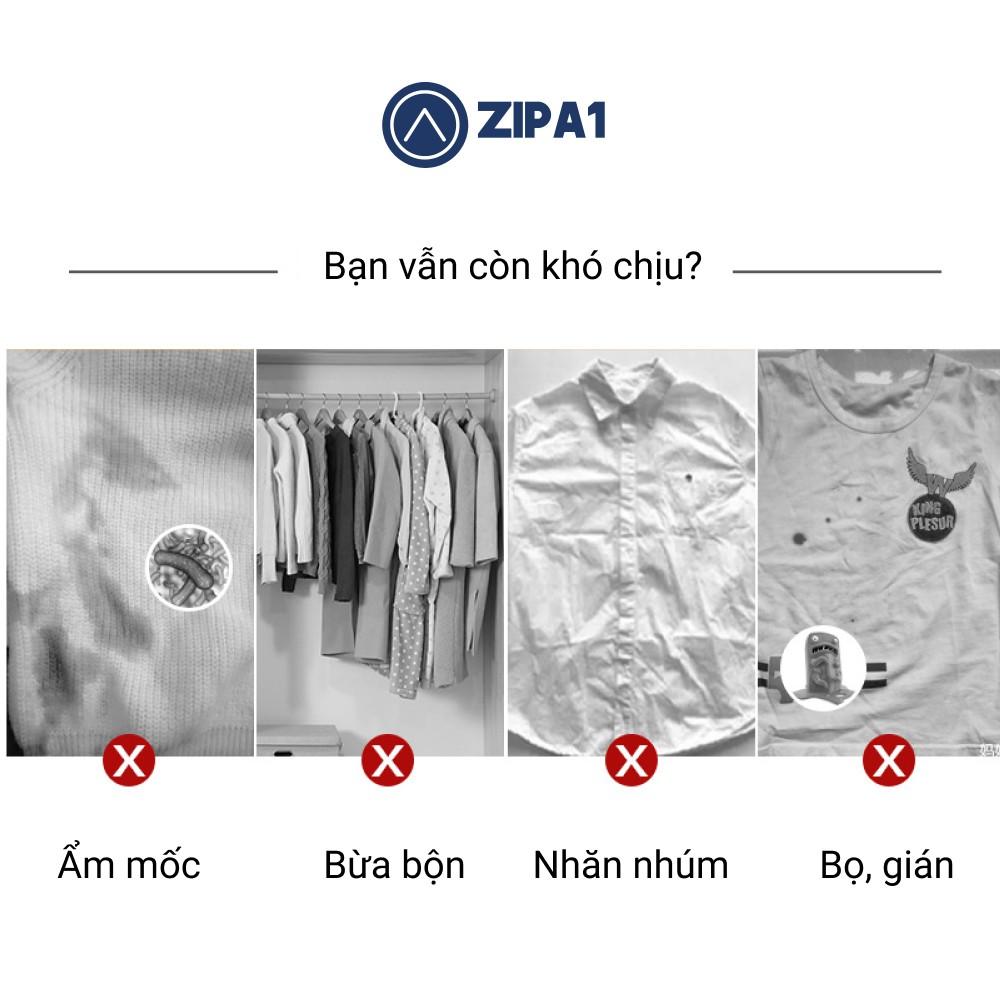 Túi bọc quần áo treo tủ loại DÀY, CÓ KHÓA, CHỐNG THẤM, BỤI BẨN - Giá treo đồ A1016