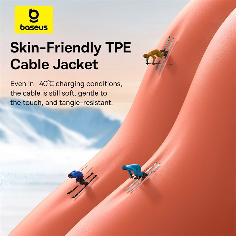 Cáp Sạc Nhanh Baseus 0℃ Series Fast Charging Data Cable USB to IP 2.4A - Hàng chính hãng