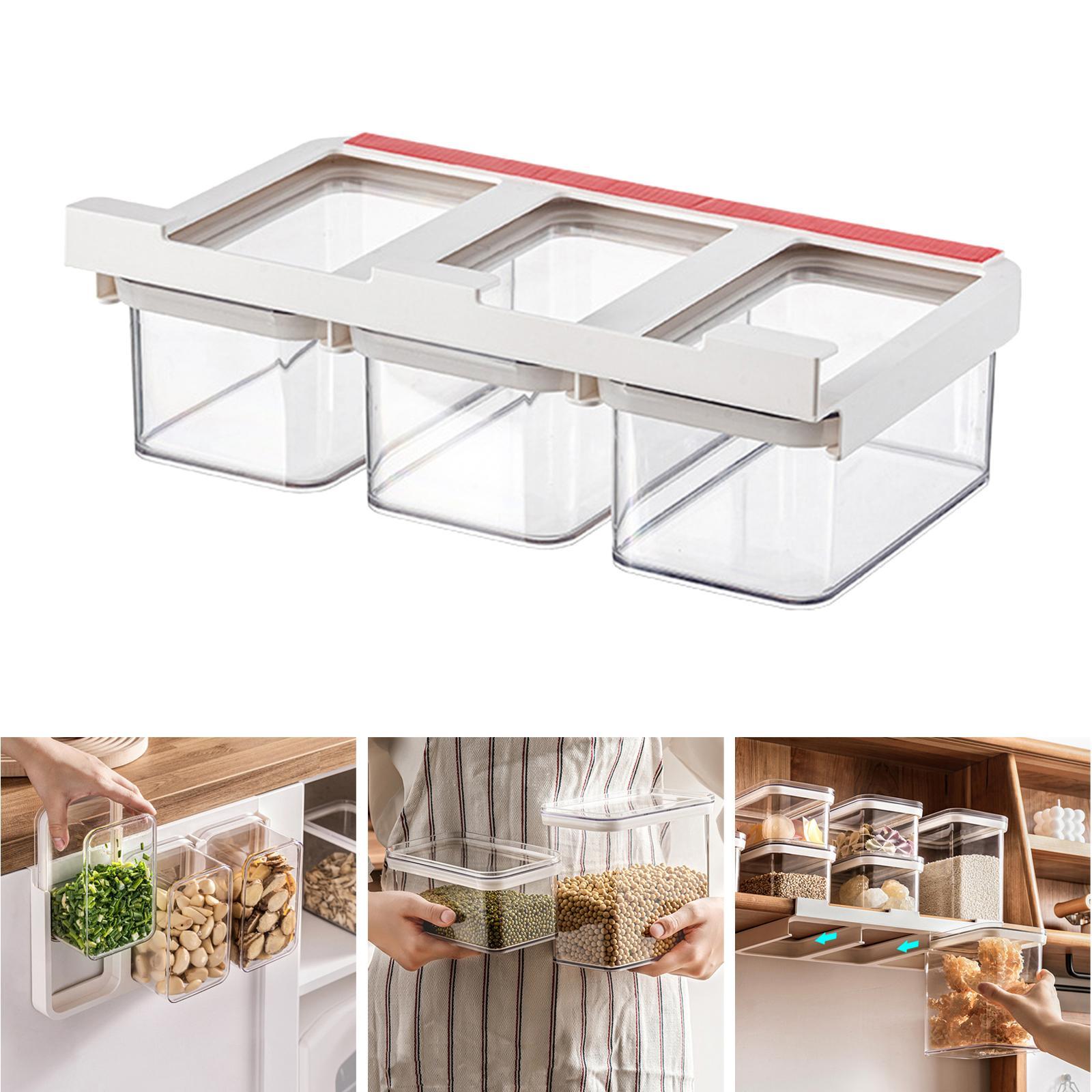 Food Storage Container Kitchen Food Canisters for Cereal Nuts Snack